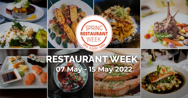 Sofia Restaurant Week от 7 до 15 май 2022 г.